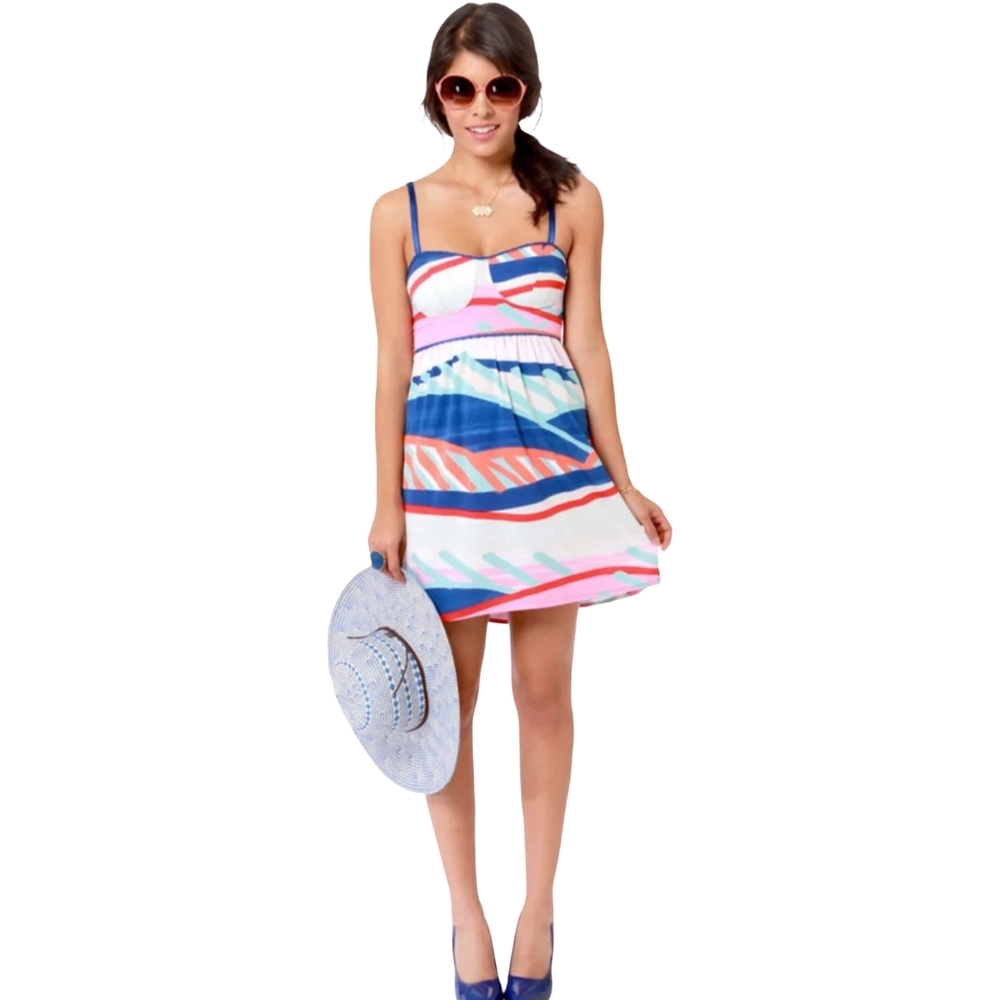 Roxy Buried ShellMulticolor Patterned Fabric Skater Girl Surfer Girl